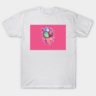 Kawai Ice cream cone T-Shirt